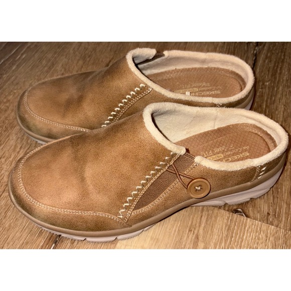 Skechers Air-Cooled Relaxed Fit Clogs Mules Women's Shoes Comfortable Size 8 - Picture 1 of 6